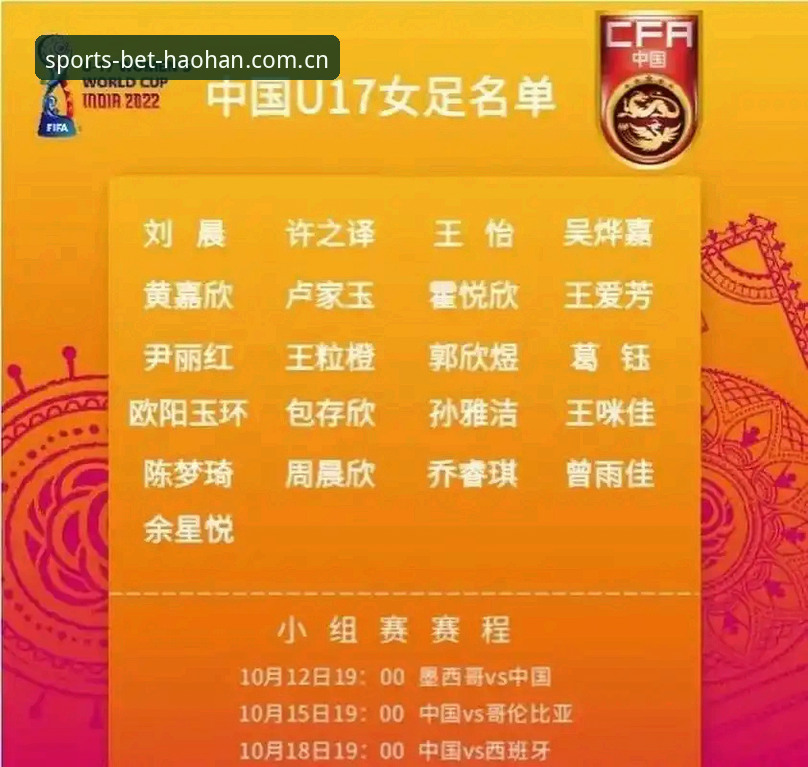 浩瀚体育官网 U17世界杯抽签揭晓:中国足球的3大看点与浩瀚体育平台观赛指南